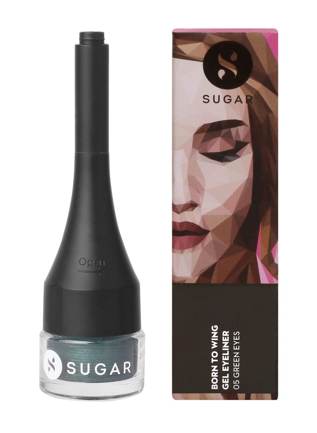 SUGAR Cosmetics Born To Wing Gel Eyeliner - Blackmagic Woman