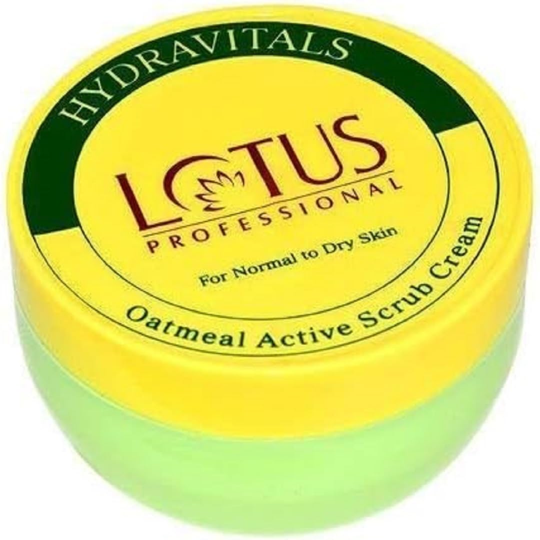 Lotus Professional Hydravitals Oatmeal Active Scrub Cream – 260g