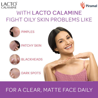 Lacto Calamine Face & Body Lotion Moisturizer for Oily Skin | Kaolin Clay & Glycerin | 60ml / 120 ml