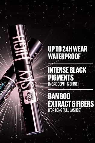 Maybelline Lash Sensational Sky High Cosmic Black Waterproof Mascara