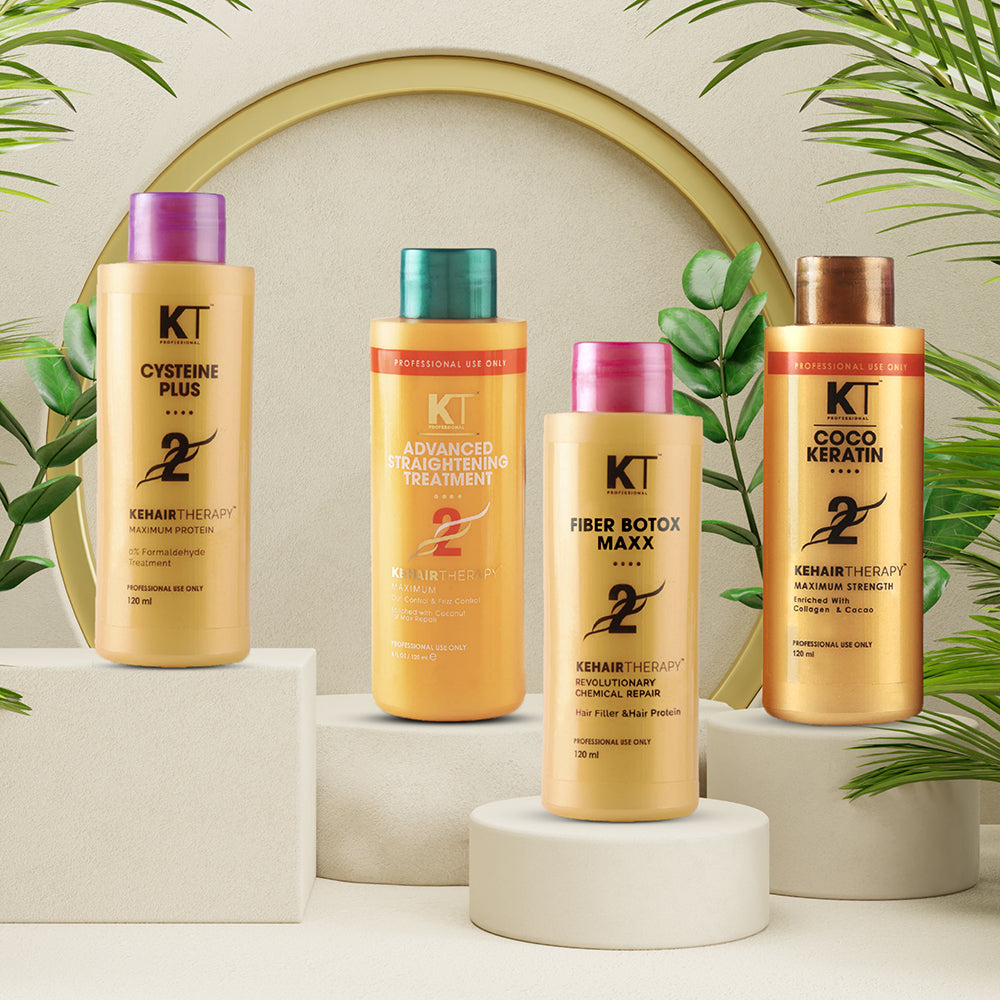 Kt Professional Kehairtherapy Advanced Straightening Treatment 120 ML