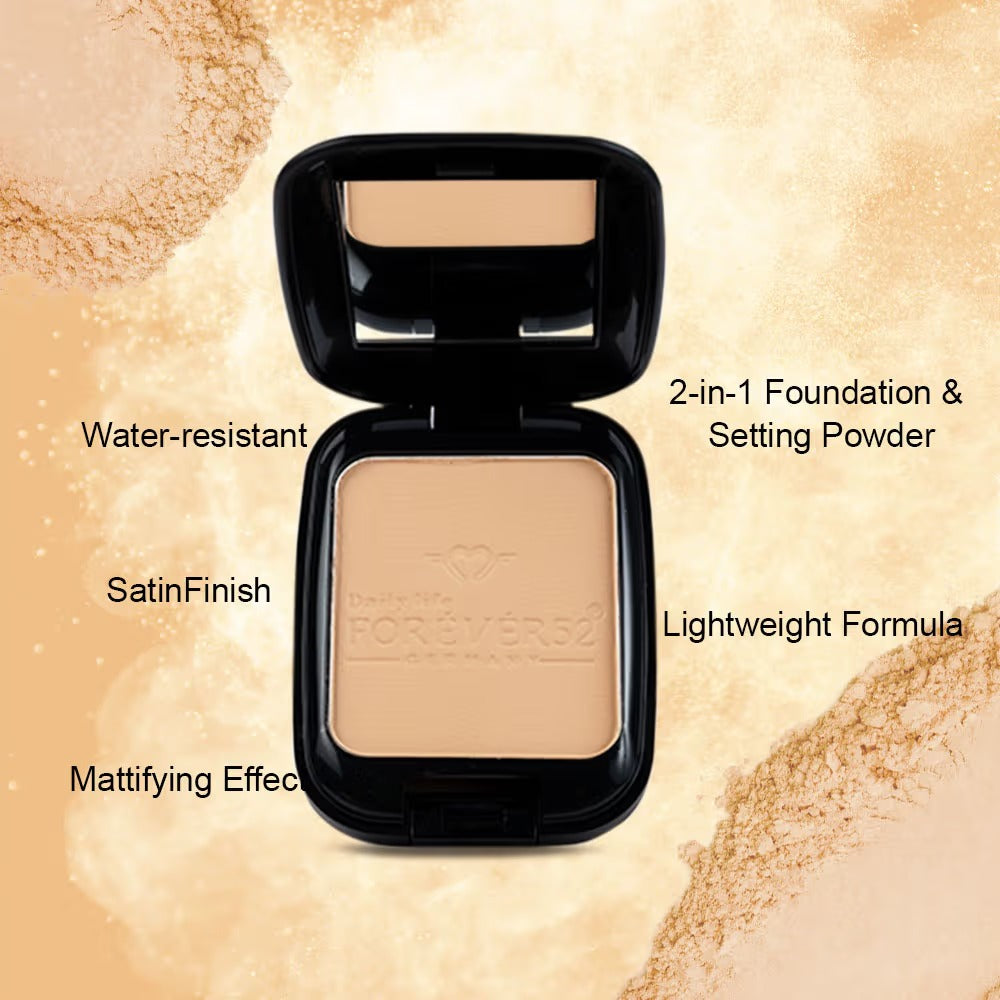 Forever52 Daily Life Wet N Dry Compact Powder (01,02,03,04,06,07)