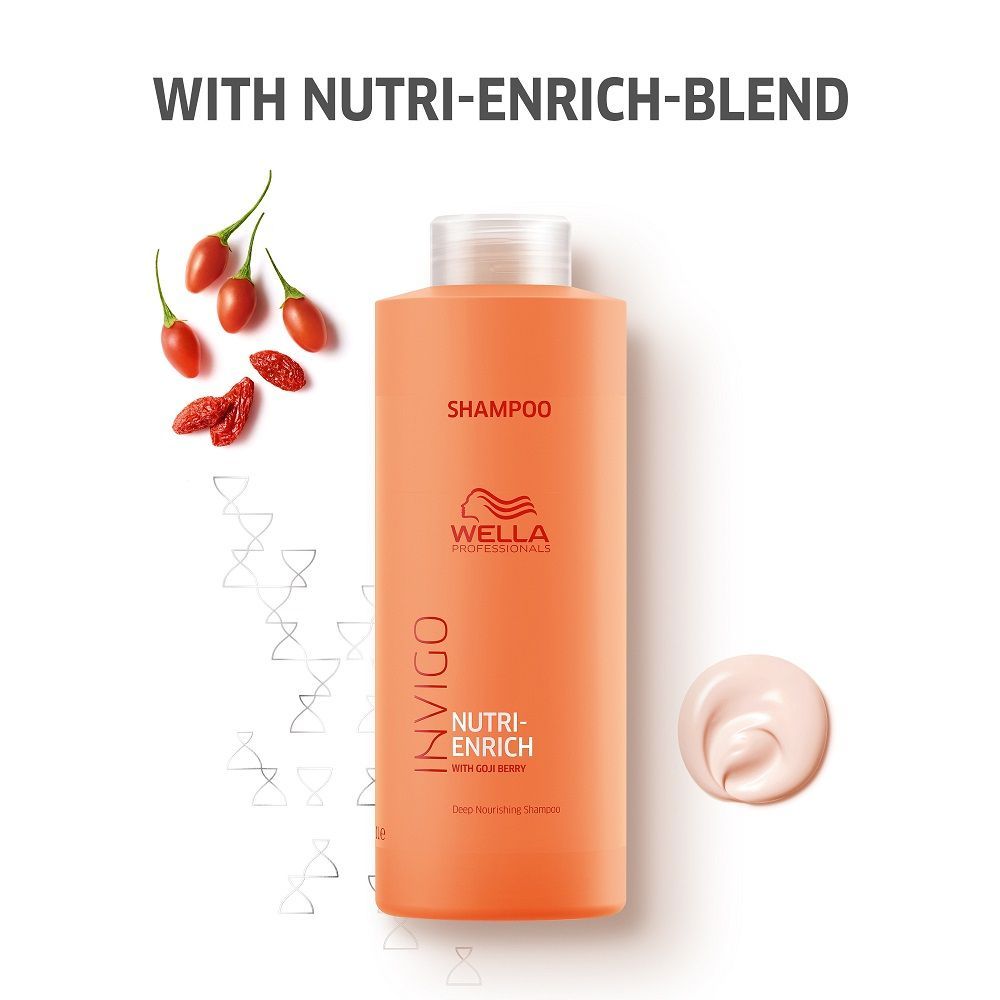 Wella Professionals Invigo Nutri-Enrich Deep Nourishing Shampoo (1000ml)