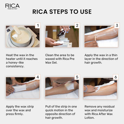 Rica Strawberry Liposoluble Wax 800ml