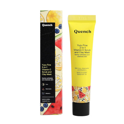 Quench Vitamin C Scrub & Clay Mask - 50ml