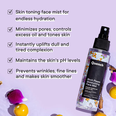 Quench Moisturizing Face Mist with Birch Juice Enzymes