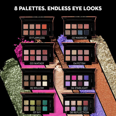 SUGAR Cosmetics Blend The Rules - Eyeshadow Palette 07 Ivy | PowderParaben-Free, Multicolor, Matte Finish