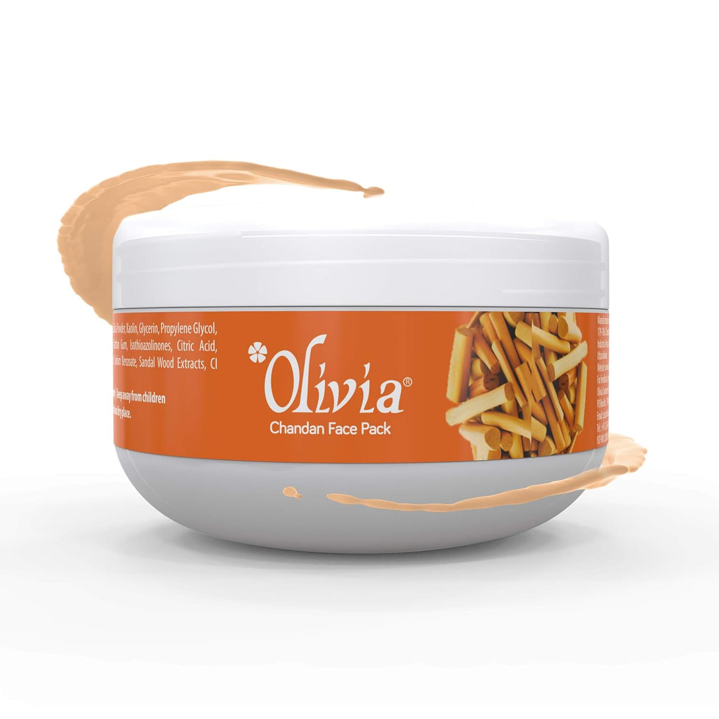 Olivia Chandan Face Pack Natural Skin Care For Glowing Skin - 400g