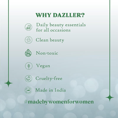 Dazller Daily Fresh Gentle Face Wash – Neem & Tulsi, 100g Daily Use, All Skin types, Anti-microbial, Vegan, Cruelty-free