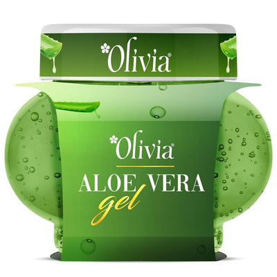 Olivia Moisture Rich Aloe Vera Gel with Aloe Vera Extracts | For Healthy & Smooth Skin | 140g