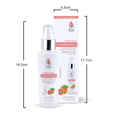 IHA Purifying Herbal Cleansing Milk - 100ml