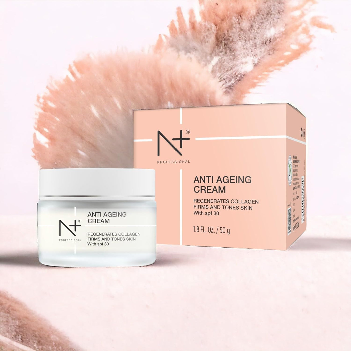 N Plus Professional Anti Ageing Cream, Regenerates Collagen, Firm & Tones Skin with SPF 30