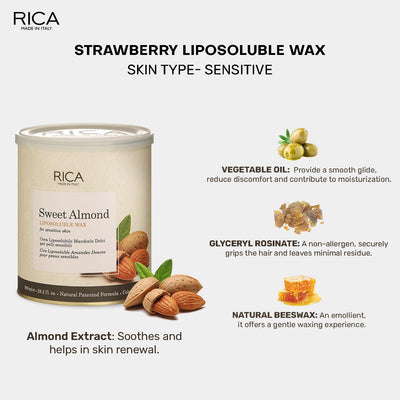 Rica Aloe Vera Wax For Sensitive Skin (800ml)