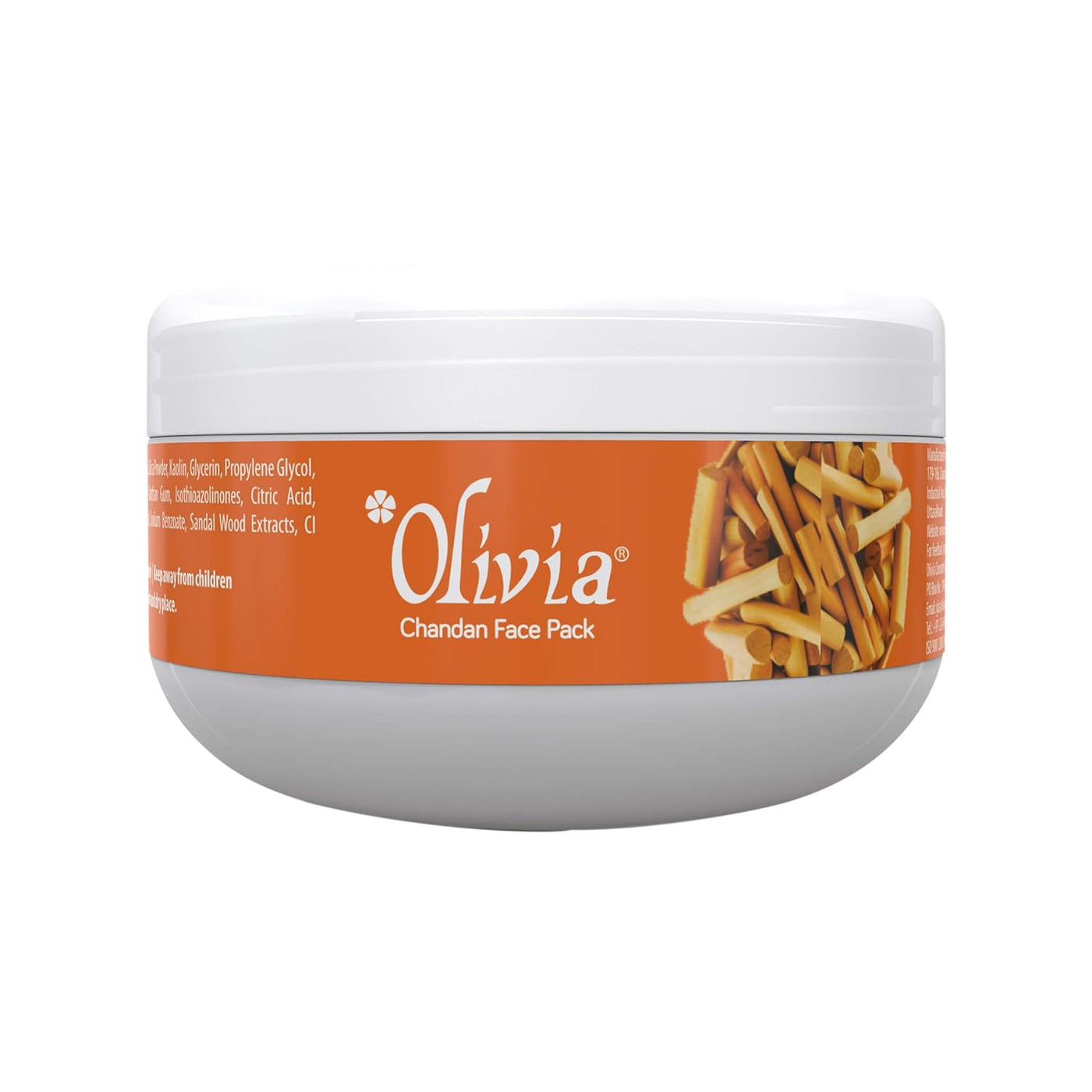 Olivia Chandan Face Pack Natural Skin Care For Glowing Skin - 400g