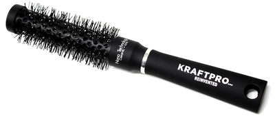 KRAFTPRO 25mm Ceramic & Ionic Tech & Anti-Static, Round Hair brush for Blow Drying, Curling, Straightening, Add Volume & Shine - Styling Tools