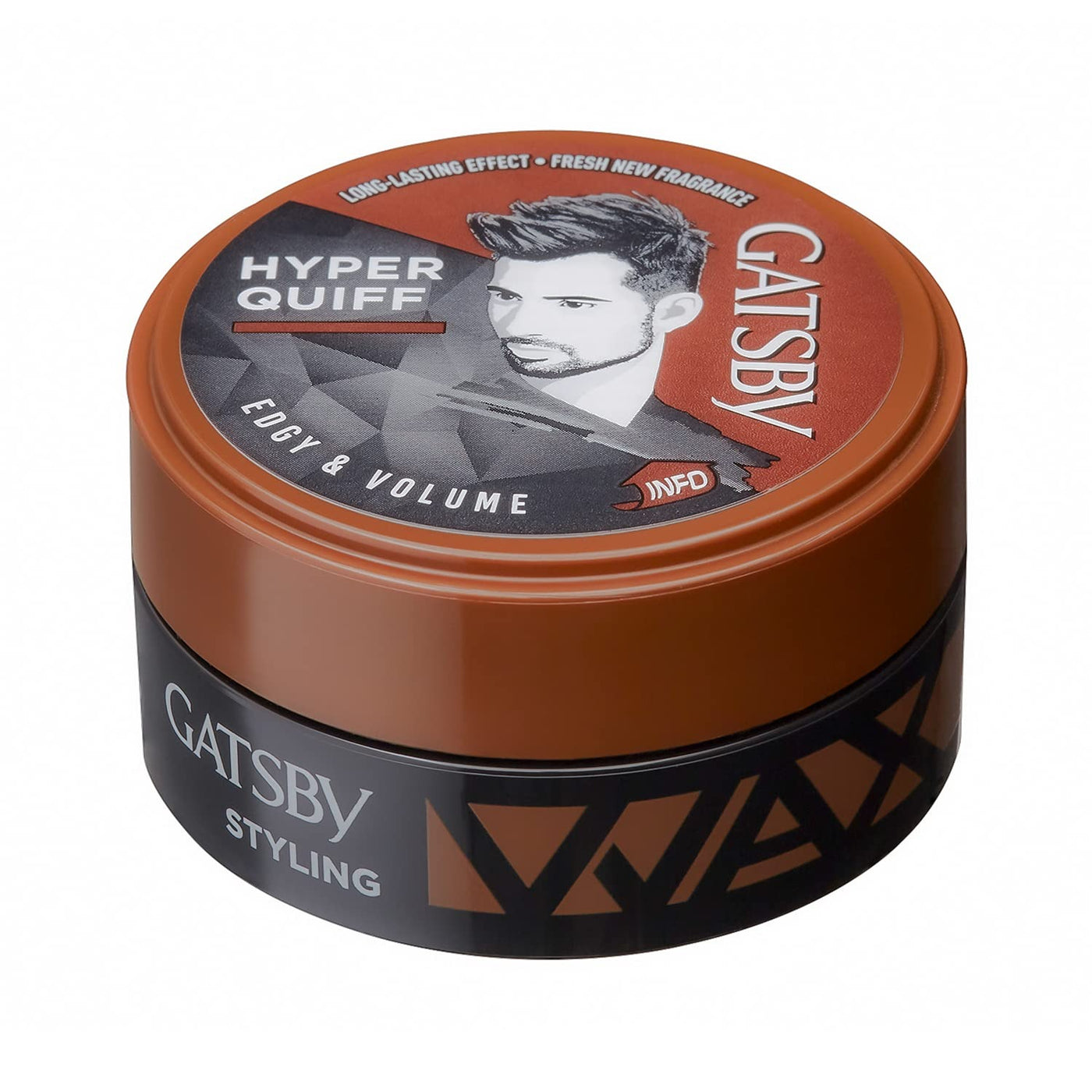 Gatsby Hair Styling Wax - Edgy & Volume, For Hyper Quiff Style 75gm