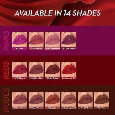 SUGAR Mousse Muse Lip Cream Shades ( 01-12)