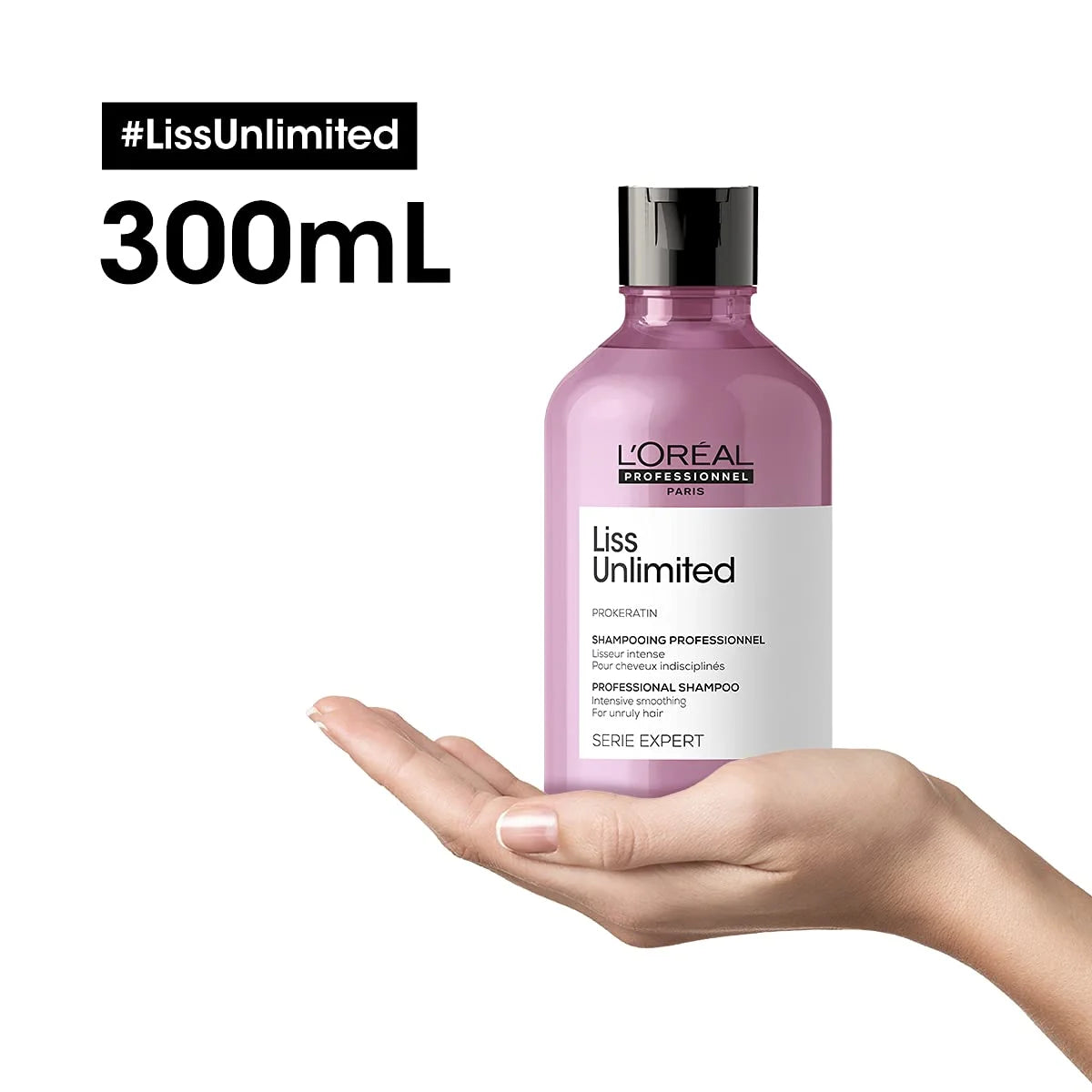 L'Oreal Professionnel Liss Unlimited Shampoo Serie Expert (300ml)