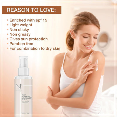 N+ Professional Deep Hydrating Moisturizer with SPF-15