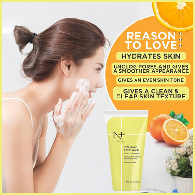 N+ Professional Vitamin C Face Wash - 100ml