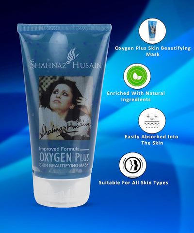 Shahnaz Husain Oxygen Plus Skin Beautifying Mask, 150gm