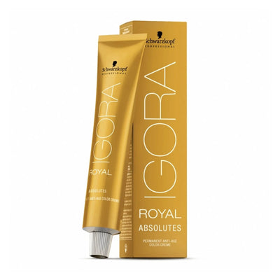 Schwarzkopf Professional Igora Royal Absolutes Permanent Anti-Age Color Creme (4-60 Medium Brown Auburn Natural)