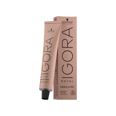 Schwarzkopf Professional Igora Royal Absolutes Permanent Anti-Age Color Creme (4-60 Medium Brown Auburn Natural)