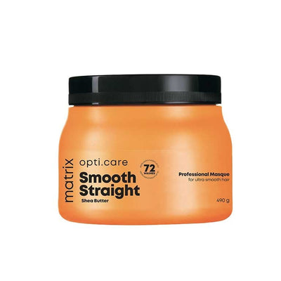 Matrix Opti Care Smooth Straight Hair Masque with Shea Butter 490g