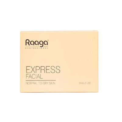 Raaga Professional Express Facial Kit (6 Step Process) for Normal to Dry Skin