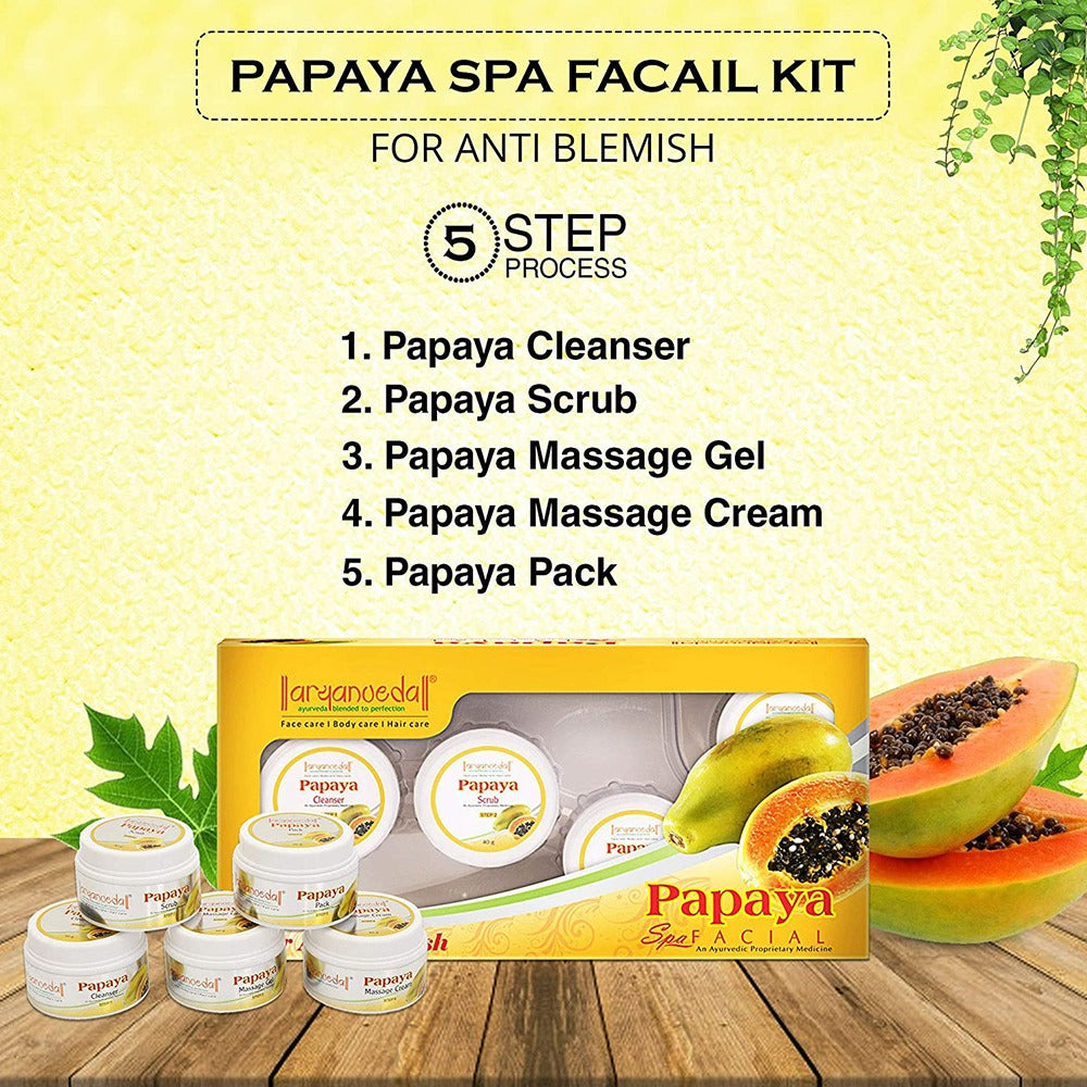 Aryanveda Papaya Facial Kit 210g