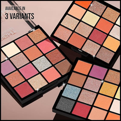 Insight Cosmetics Gorgeous 16 Color Eyeshadow Palette - MK09 Retro Vibes)