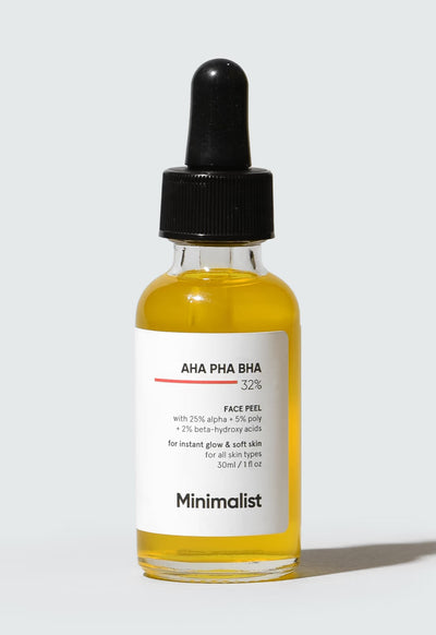 Minimalist AHA PHA BHA 32% Face Peel