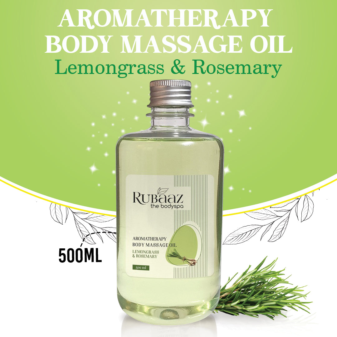 Rubaaz Aromatherapy Body Massage Oil – 500ml