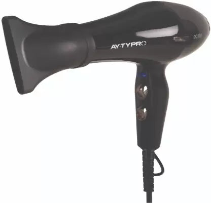 AYTY PRO AY.TY PRO Hair Dryer 2500W Superior Mute Design Hair Dryer  (2400 W, Black)