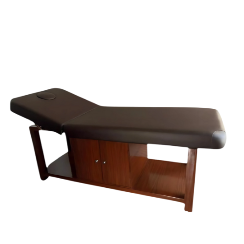 Wooden Storage Massage & Spa Bed - Model CS 5014