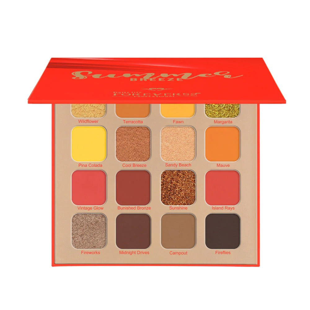 Forever52 | 16 Color Eyeshadow Palette (Sugar Breeze-002),(Summer Breez-004)