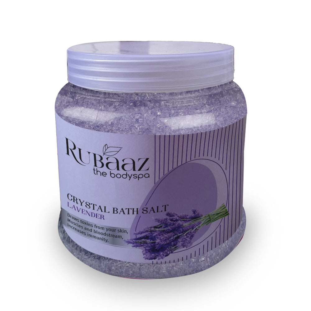 Rubaaz Crystal Bath Salt Lavander 1kg
