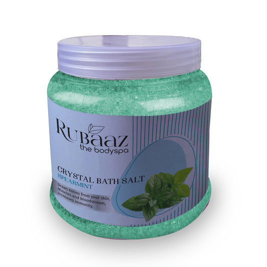Rubaaz Crystal Bath Salt Spearmint 1kg