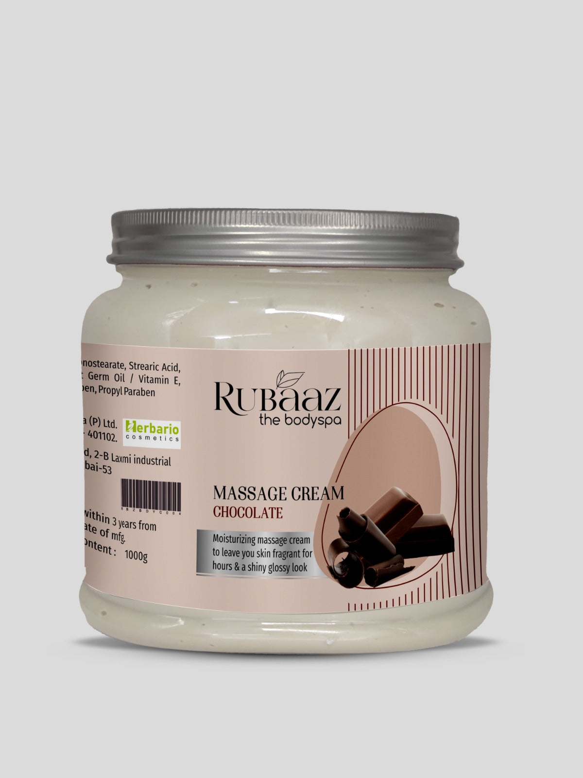 Rubaaz Chocolate Body Cream 1Kg