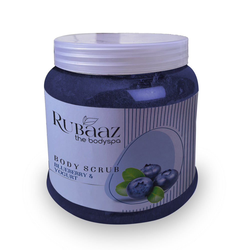 Rubaaz Blueberry Yogurt Body Scrub 1Kg