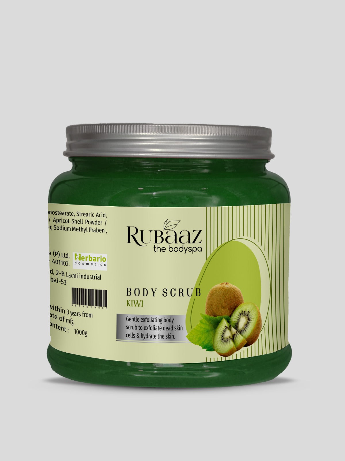 Rubaaz Kiwi Body Scrub 1Kg