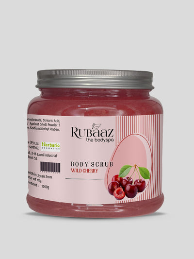 Rubaaz Wild Cherry Body Massage Scrub 1Kg