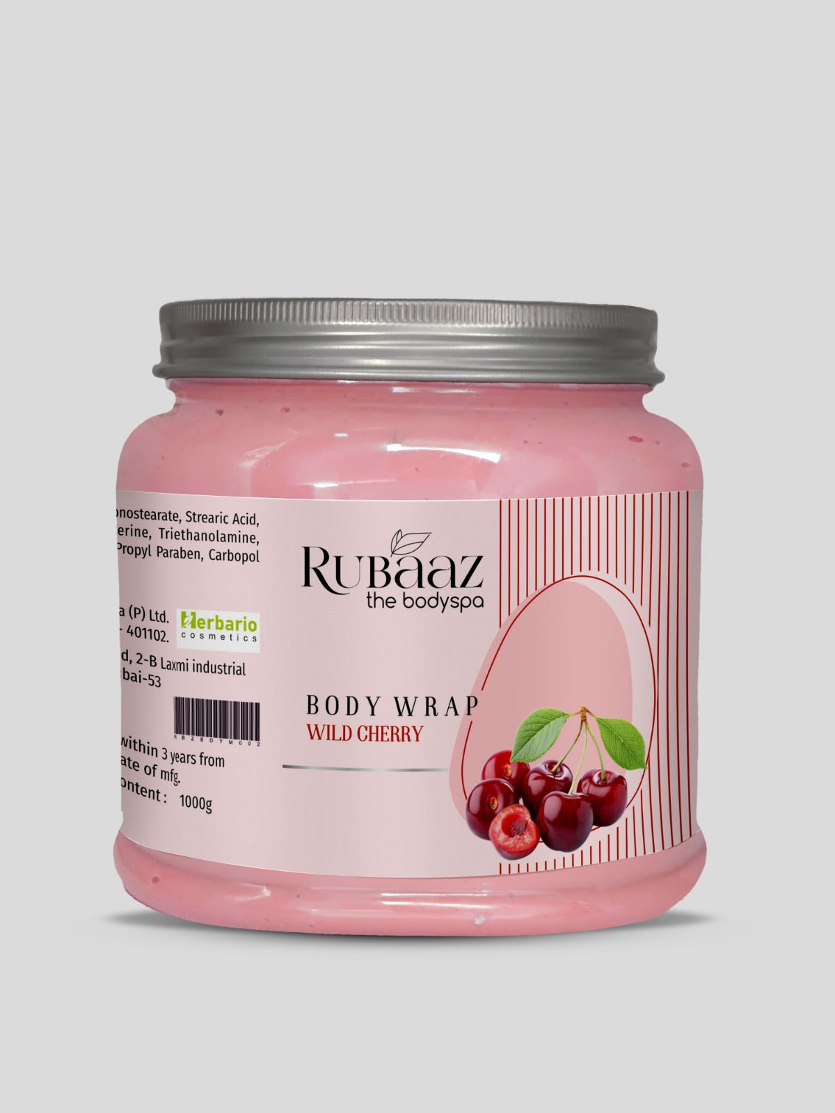 Rubaaz Wild Cherry Body Wrap 1Kg