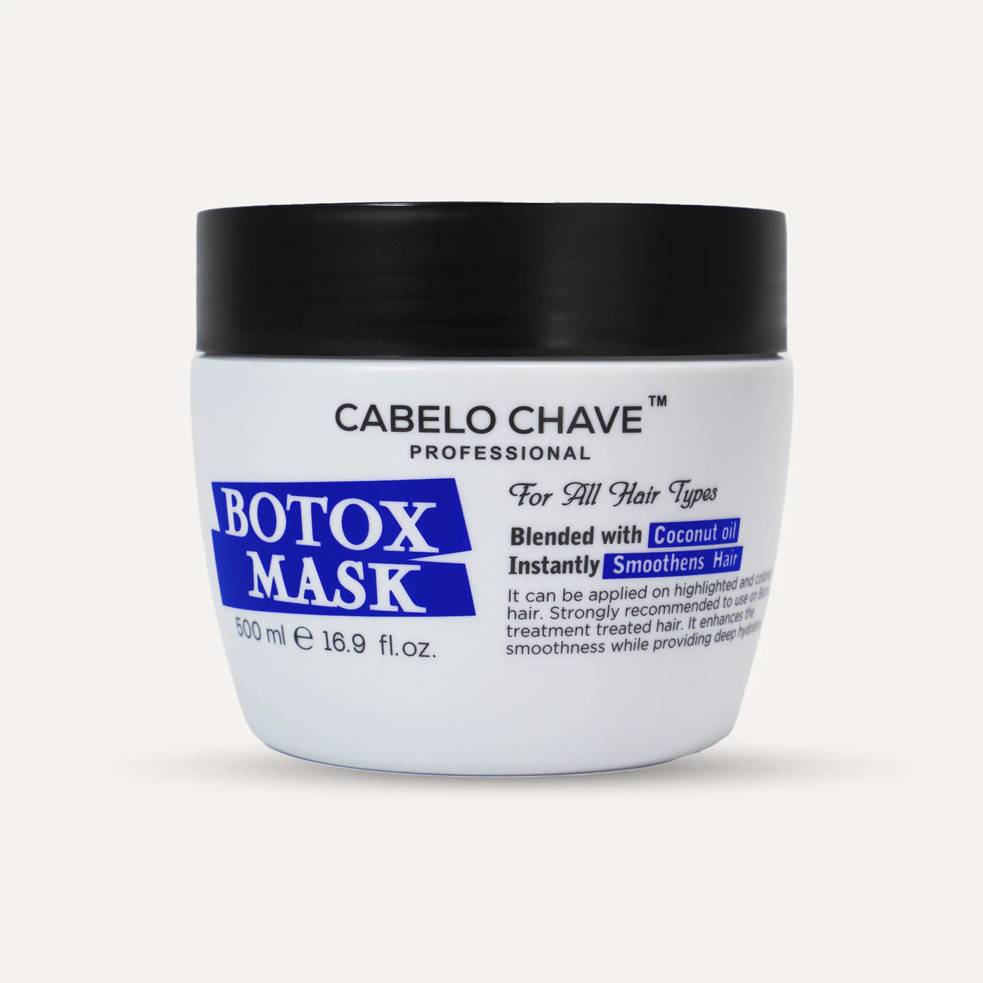 Cabelo Chave Botox Hair Mask (500ml) | Anti-Aging & Hair Revitalizing Treatment