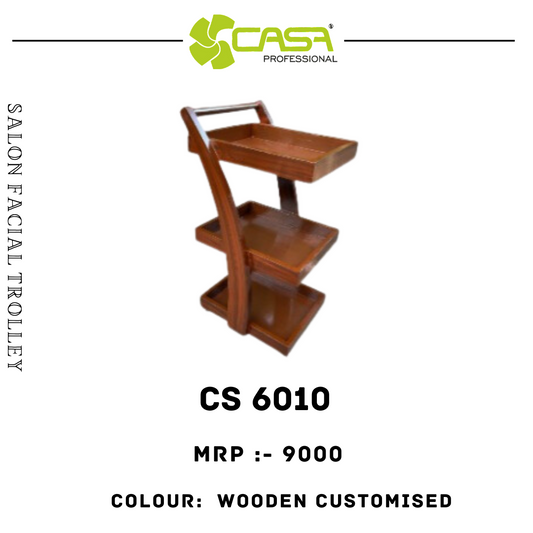 CASA CS 6010 Wooden Spa Trolley