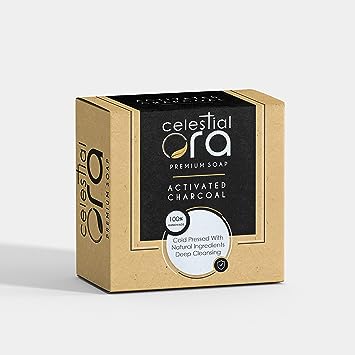 Celestial Ora Glowing Skin Soap Activated charcoal Soap(100 gm)