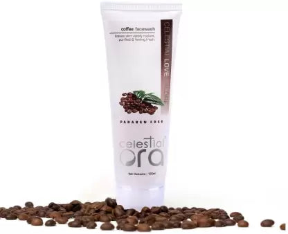 celestial ora Coffee Leaves Skin Visibily Radiant, Purified & Feeling Fresh Face Wash  (120 g)