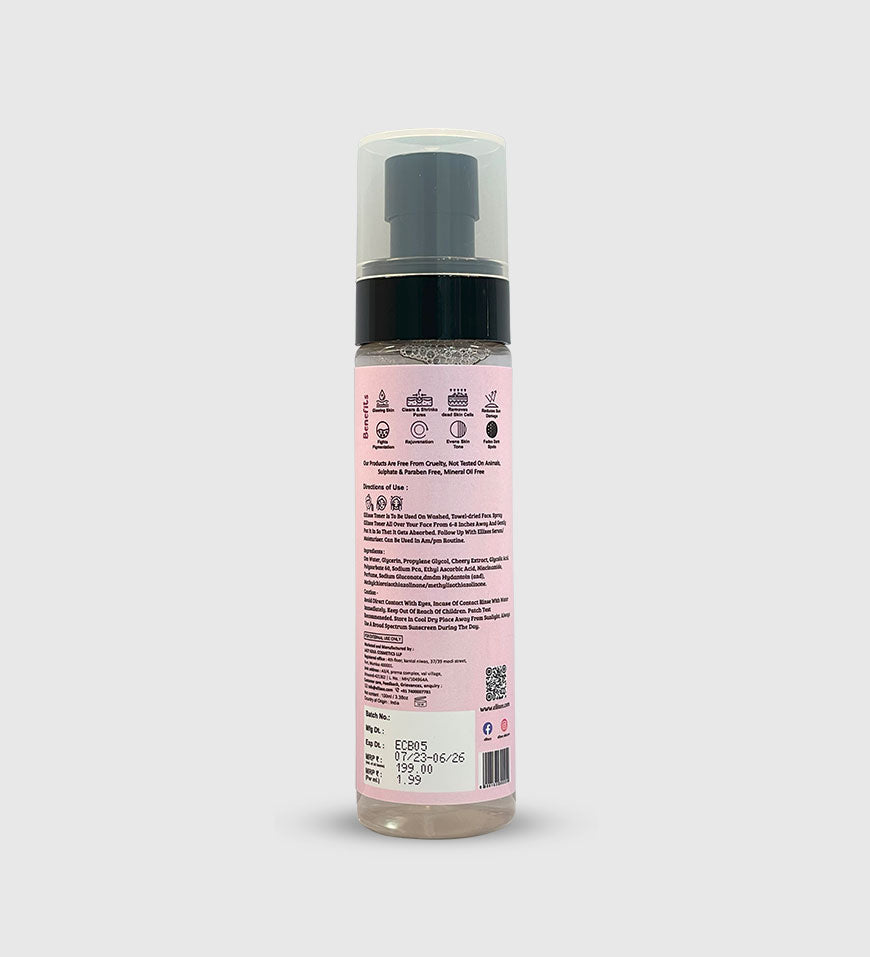 Ellixee Cherry Blossom + Reduces Dullness Face Toner