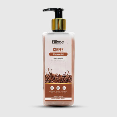 Ellixee Coffee + Deep Cleansing Shower Gel