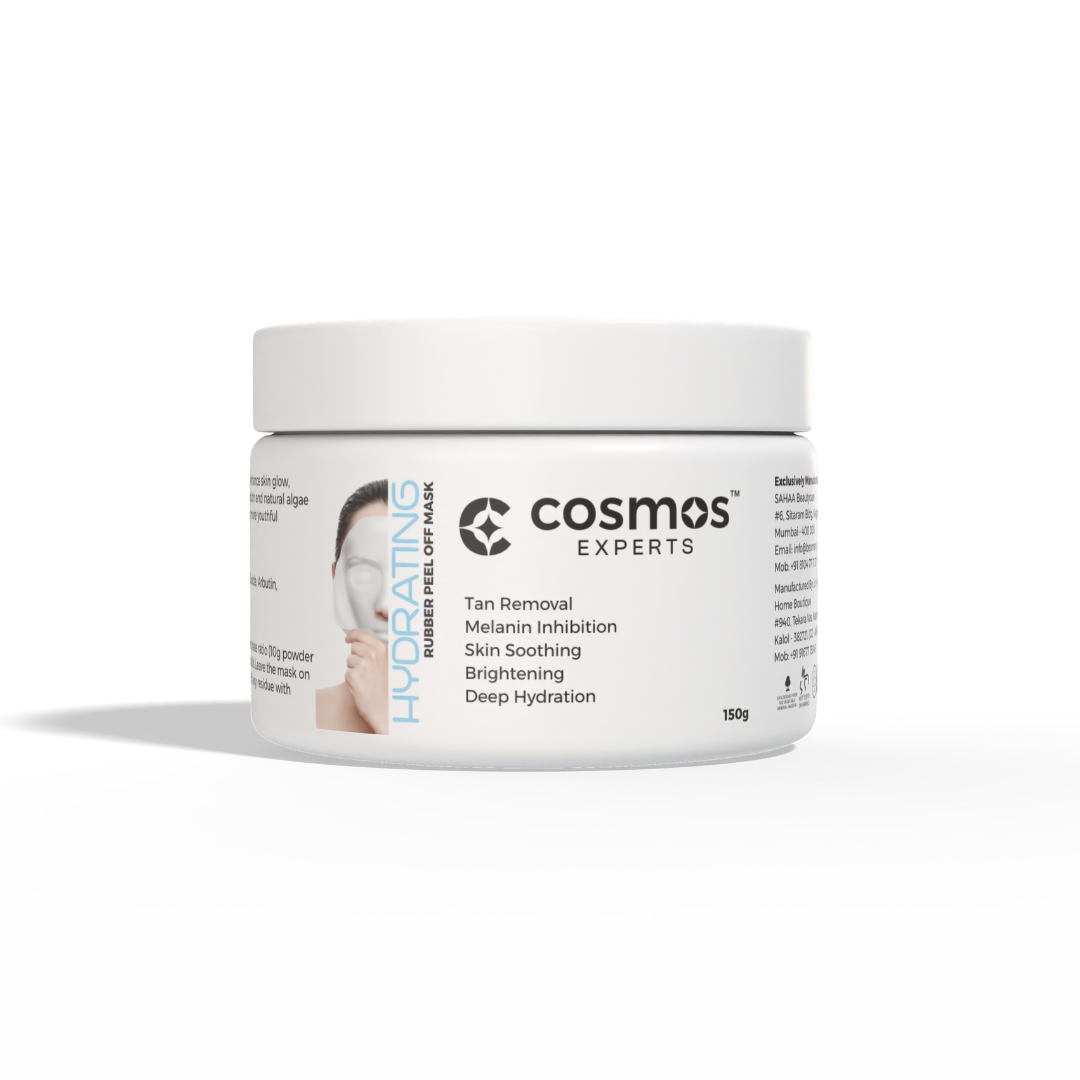 Cosmos Experts Rubber Peel Off Mask - Hydrating (Available in 150gm, 500gm & 1000gm)